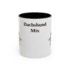 11oz Dachshund Mix Mug, Vintage Dog Portrait Coffee Mug, Dog Lover Gift