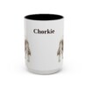 15oz Chorkie Mug, Vintage Dog Portrait Coffee Mug, Dog Lover Gift