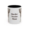 11oz Border Terrier Dog Mom Mug, Vintage Sketch Coffee Mug, Dog Mom Gift