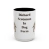 15oz Funny Scottish Terrier Mug, Vintage Dog Coffee Mug, Dog Lover Gift