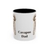 11oz Cavapoo Dog Dad Mug, Vintage Sketch Coffee Mug, Dog Dad Gift