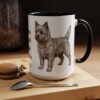 6439939010934592870_2048.jpeg 15oz Funny Cairn Terrier Mug, Vintage Dog Coffee Mug, Dog Lover Gift
