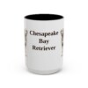 6444609479154225016_2048.jpeg 15oz Chesapeake Bay Retriever Mug, Vintage Dog Portrait Coffee Mug, Dog Lover Gift