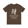 Yakutian Laika Latin Shirt, Vintage Dog Sketch Tee, Dog Latin Gift