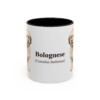 11oz Bolognese Latin Mug, Vintage Dog Coffee Mug, Dog Lover Gift