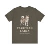 Yakutian Laika Latin Shirt, Vintage Dog Sketch Tee, Dog Latin Gift