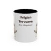 11oz Belgian Tervuren Latin Mug, Vintage Dog Coffee Mug, Dog Lover Gift
