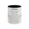 11oz Chi-Poo Mug, Illustrated Dog Breed Facts Coffee Mug, Vintage Dog Keepsake Gift