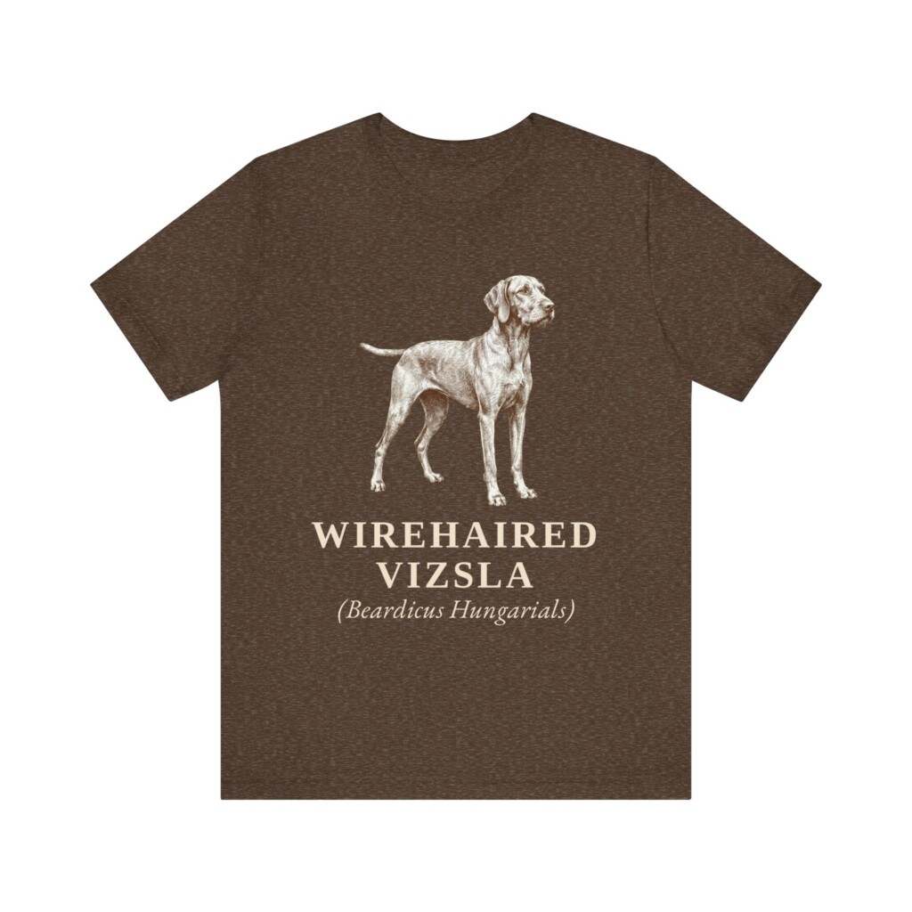 6910725580457974833_2048.jpeg Wirehaired Vizsla Latin Shirt, Vintage Dog Sketch Tee, Dog Latin Gift
