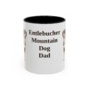 11oz Entlebucher Mountain Dog Dog Dad Mug, Vintage Sketch Coffee Mug, Dog Dad Gift