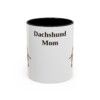 11oz Dachshund Dog Mom Mug, Vintage Sketch Coffee Mug, Dog Mom Gift