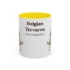 11oz Belgian Tervuren Latin Mug, Vintage Dog Coffee Mug, Dog Lover Gift