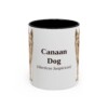 11oz Canaan Dog Latin Mug, Vintage Dog Coffee Mug, Dog Lover Gift