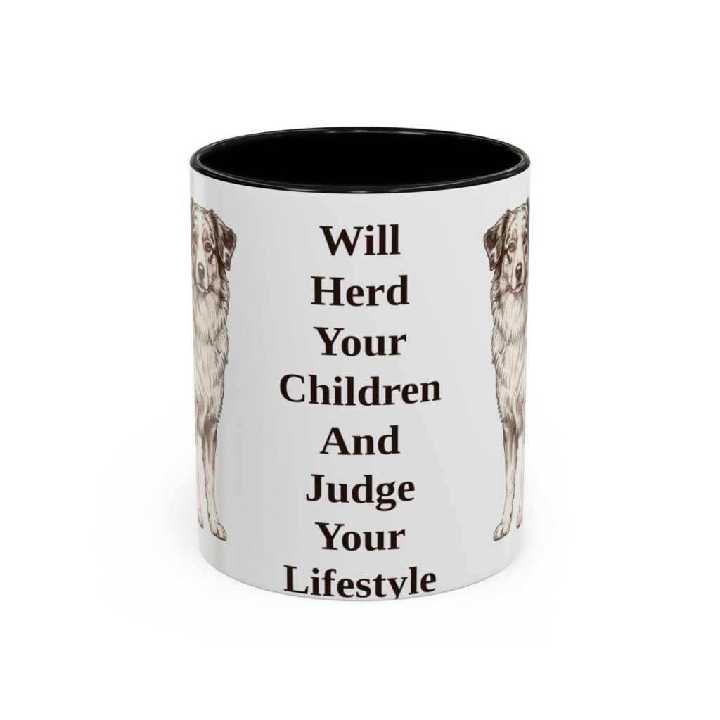 7100645965224844932_2048.jpeg 11oz Funny Australian Shepherd Mug, Vintage Dog Coffee Mug, Dog Lover Gift