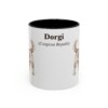 11oz Dorgi Latin Mug, Vintage Dog Coffee Mug, Dog Lover Gift