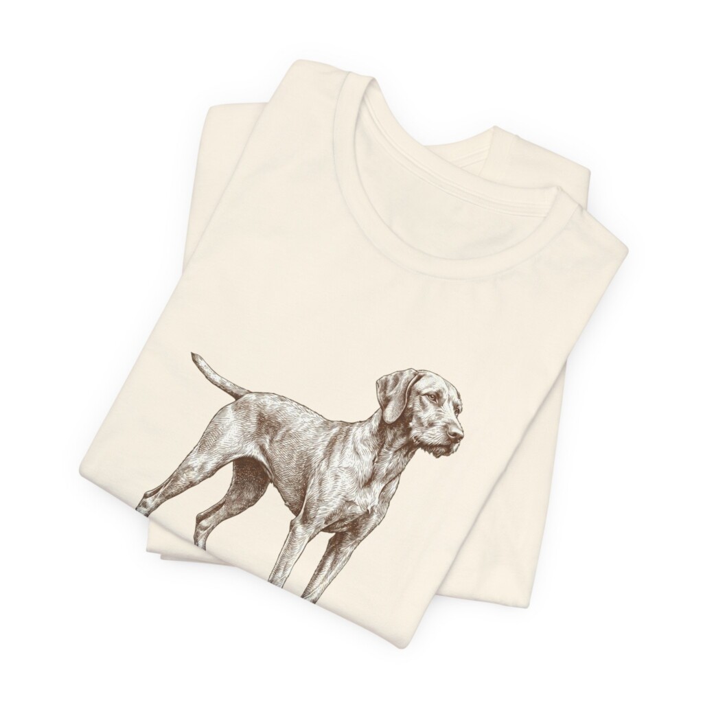 7271263608607104313_2048.jpeg Wirehaired Vizsla Latin Shirt, Vintage Dog Sketch Tee, Dog Latin Gift