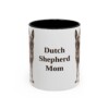 11oz Dutch Shepherd Dog Mom Mug, Vintage Sketch Coffee Mug, Dog Mom Gift