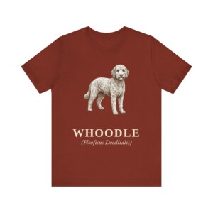 Whoodle Latin Shirt, Vintage Dog Sketch Tee, Dog Latin Gift