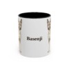 11oz Basenji Mug, Vintage Dog Portrait Coffee Mug, Dog Lover Gift