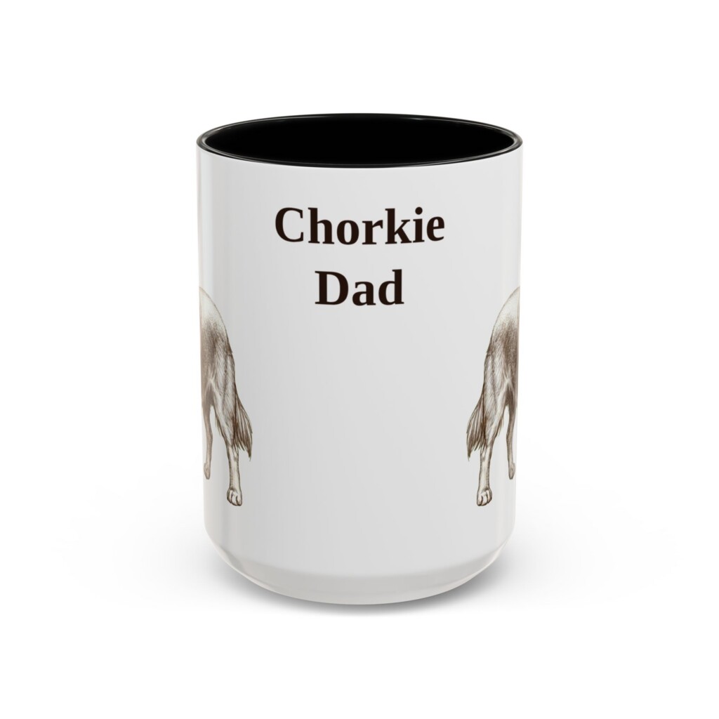 7605066386466747830_2048.jpeg 15oz Chorkie Dog Dad Mug, Vintage Sketch Coffee Mug, Dog Dad Gift
