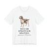 Welsh Springer Spaniel Latin Shirt, Vintage Dog Sketch Tee, Dog Latin Gift