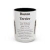 7721736073291738494_2048.jpeg 15oz Boston Terrier Mug, Illustrated Dog Breed Facts Coffee Mug, Vintage Dog Keepsake Gift