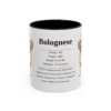 11oz Bolognese Mug, Illustrated Dog Breed Facts Coffee Mug, Vintage Dog Keepsake Gift