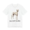 Sloughi Shirt, Vintage Dog Sketch Tee, Dog Lover Gift