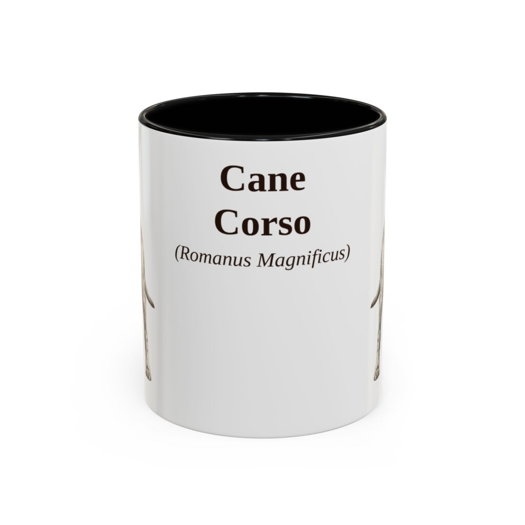 11oz Cane Corso Latin Mug, Vintage Dog Coffee Mug, Dog Lover Gift