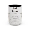 8148847051595587409_2048.jpeg 15oz Bull Terrier Mug, Illustrated Dog Breed Facts Coffee Mug, Vintage Dog Keepsake Gift