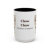 15oz Chow Chow Latin Mug, Vintage Dog Coffee Mug, Dog Lover Gift