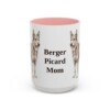 836104696678164109_2048.jpeg 15oz Berger Picard Dog Mom Mug, Vintage Sketch Coffee Mug, Dog Mom Gift