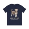 Yorkipoo Latin Shirt, Vintage Dog Sketch Tee, Dog Latin Gift