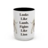 15oz Funny Bedlington Terrier Mug, Vintage Dog Coffee Mug, Dog Lover Gift