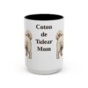 8485023448060366947_2048.jpeg 15oz Coton de Tulear Dog Mom Mug, Vintage Sketch Coffee Mug, Dog Mom Gift