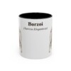 11oz Borzoi Latin Mug, Vintage Dog Coffee Mug, Dog Lover Gift