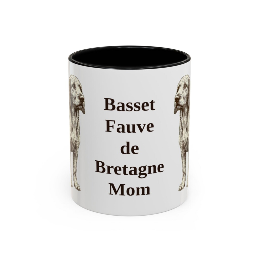 8520210140920554161_2048.jpeg 11oz Basset Fauve de Bretagne Dog Mom Mug, Vintage Sketch Coffee Mug, Dog Mom Gift