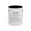 11oz Azawakh Mug, Illustrated Dog Breed Facts Coffee Mug, Vintage Dog Keepsake Gift