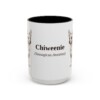 15oz Chiweenie Latin Mug, Vintage Dog Coffee Mug, Dog Lover Gift