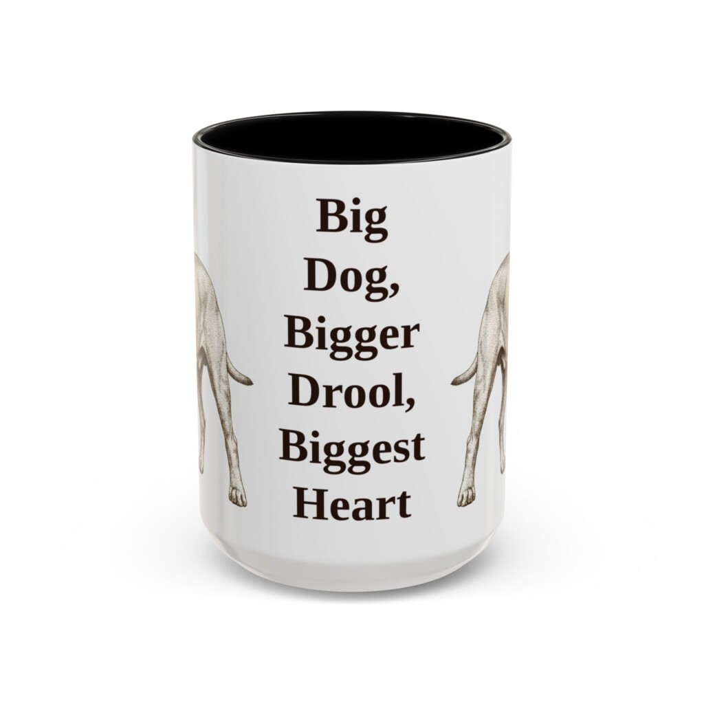 8777510008892299051_2048.jpeg 15oz Funny Bullmastiff Mug, Vintage Dog Coffee Mug, Dog Lover Gift