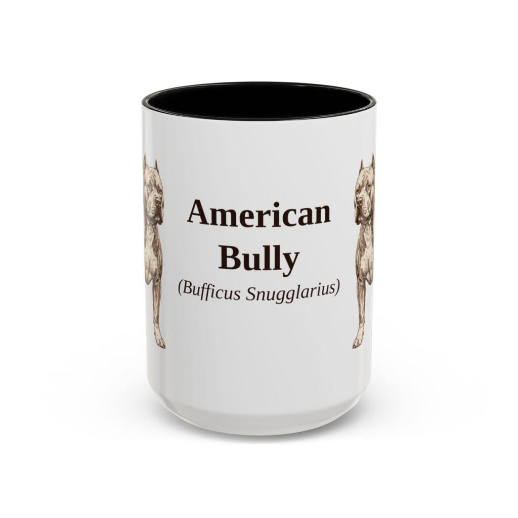 8838455311268105975_2048-1.jpeg 15oz American Bully Latin Mug, Vintage Dog Coffee Mug, Dog Lover Gift
