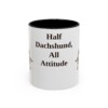 11oz Funny Dachshund Mix Mug, Vintage Dog Coffee Mug, Dog Lover Gift