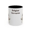 11oz Belgian Tervuren Mug, Vintage Dog Portrait Coffee Mug, Dog Lover Gift