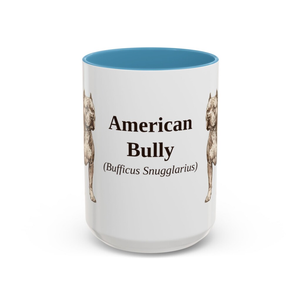 8944805956144691965_2048-1.jpeg 15oz American Bully Latin Mug, Vintage Dog Coffee Mug, Dog Lover Gift
