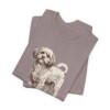 Shih-Poo Mom Shirt, Vintage Dog Sketch Tee, Dog Mom Gift