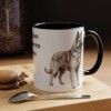 11oz Belgian Tervuren Dog Mom Mug, Vintage Sketch Coffee Mug, Dog Mom Gift