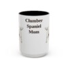15oz Clumber Spaniel Dog Mom Mug, Vintage Sketch Coffee Mug, Dog Mom Gift