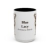 9293225864453694713_2048-1.jpeg 15oz Blue Lacy Latin Mug, Vintage Dog Coffee Mug, Dog Lover Gift