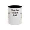 11oz Clumber Spaniel Dog Dad Mug, Vintage Sketch Coffee Mug, Dog Dad Gift