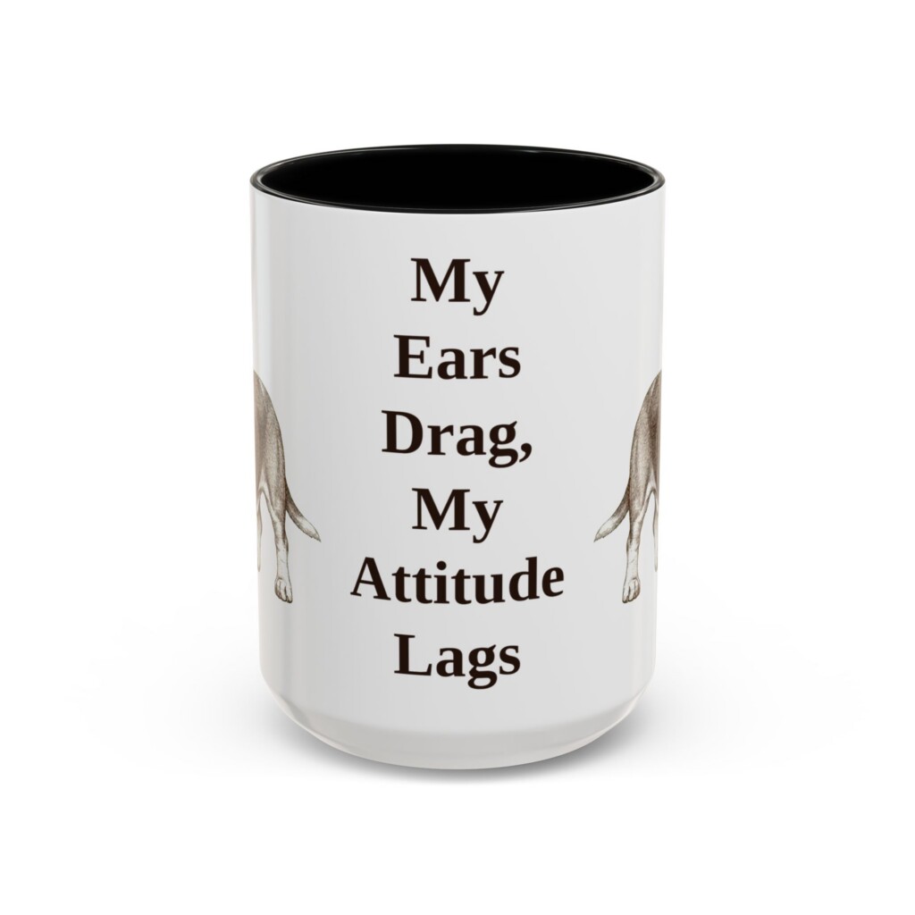9528093938364670931_2048.jpeg 15oz Funny Basset Hound Mug, Vintage Dog Coffee Mug, Dog Lover Gift
